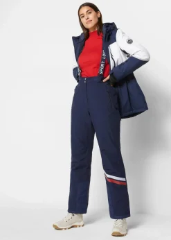 Ski Funktions-Thermohose mit abnehmbaren Trägern, wasserdicht|bonprix Discount