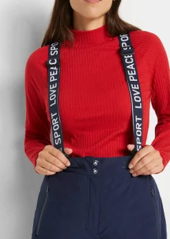 Ski Funktions-Thermohose mit abnehmbaren Trägern, wasserdicht|bonprix Discount