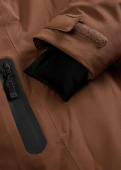 bonprix Bekleidung·Jumpsuits|Bekleidung·Sweat|Skijacke, mit Schneefang hellbraun