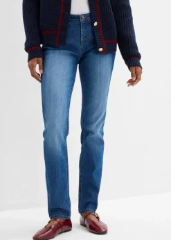 Skinny Jeans Mid Waist, Stretch|bonprix Best