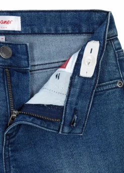 bonprix Mädchen 9-16 Jahre·Jeans|Skinny-Jeans Mid Waist blau denim