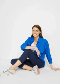 Slim Fit 7/8-Hose, High Waist|bonprix Hot