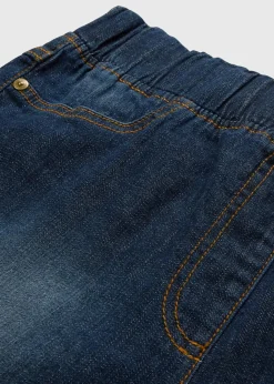 Slim Fit Jeans, Mid Waist, Baumwolle|bonprix Outlet