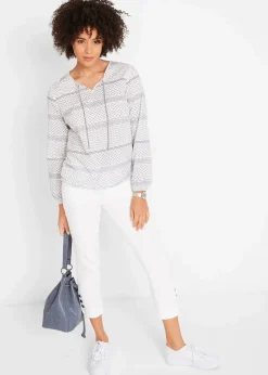 Slim Fit Jeans Mid Waist, cropped|bonprix