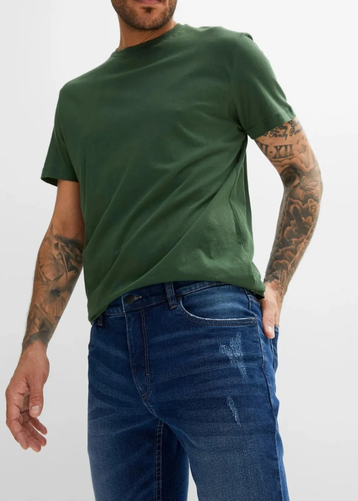 Slim Fit Stretch-Jeans, Straight|bonprix Discount