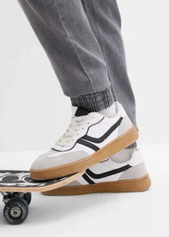 bonprix Jungen 9-16 Jahre·Jeans|Slim Fit Stretch-Schlupfjeans dunkelgrau denim