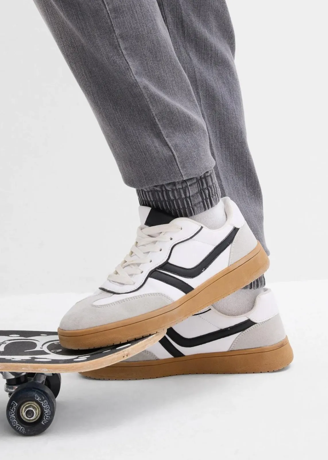 bonprix Jungen 9-16 Jahre·Jeans|Slim Fit Stretch-Schlupfjeans dunkelgrau denim