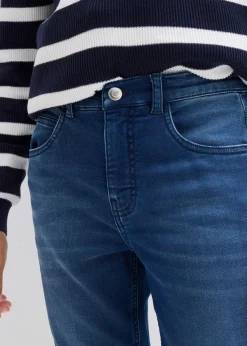 Slim Fit Sweat-Jeans, Straight|bonprix Online