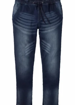 Slim Fit Sweat-Jeans, Straight|bonprix Sale