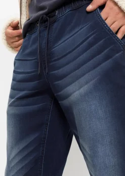 Slim Fit Sweat-Jeans, Straight|bonprix Sale