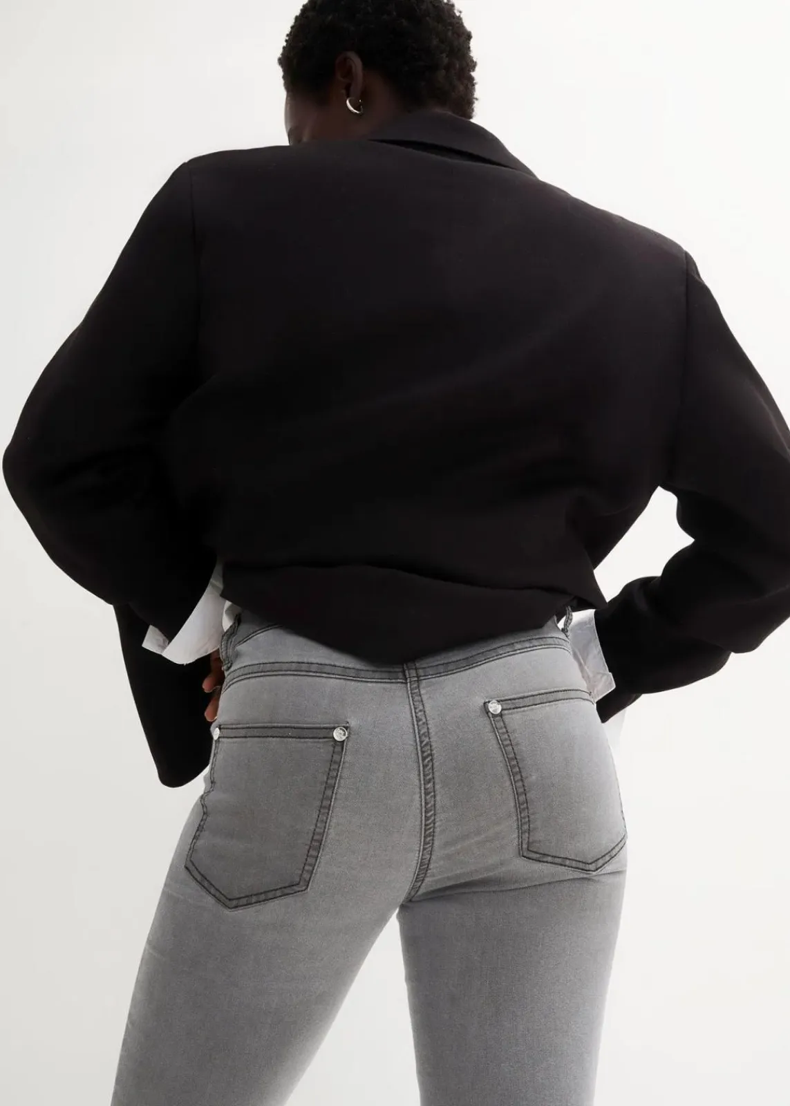 Slim-Fit-Jeans Mid Waist, Super Stretch|bonprix Sale