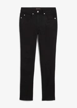 bonprix Jeans|Kurzgrößen|Slim-Fit-Jeans Mid Waist, Super Stretch black stone