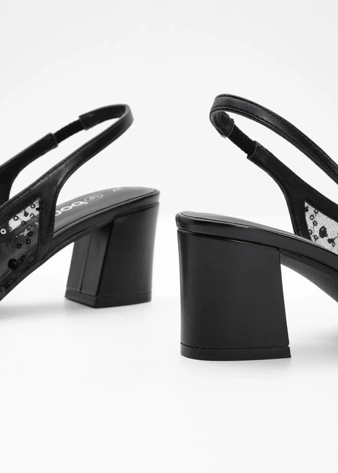 bonprix Pumps|Festliche Mode|Slingpumps schwarz