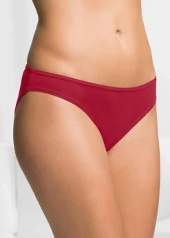 bonprix Höschen|Baumwollunterwäsche|Slip (10er Pack) bunt + fuchsia