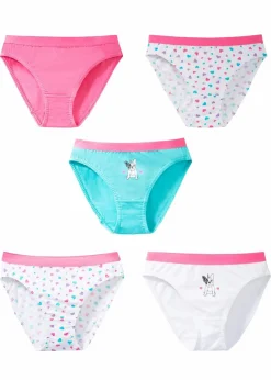 Slip mit Bio-Baumwolle (5er Pack)|bonprix New