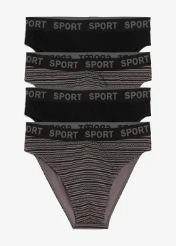 Slip mit weicher Baumwolle (4er Pack)|bonprix Sale