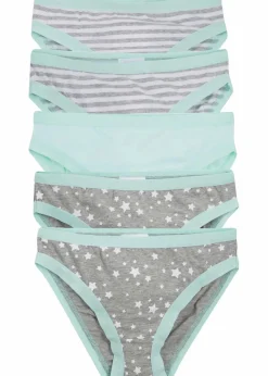 Slip mit weicher Baumwolle (5er Pack)|bonprix Sale