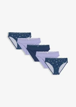 Slip mit weicher Baumwolle (5er Pack)|bonprix Outlet