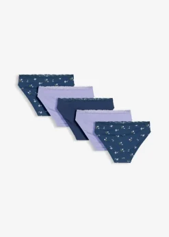 Slip mit weicher Baumwolle (5er Pack)|bonprix Outlet