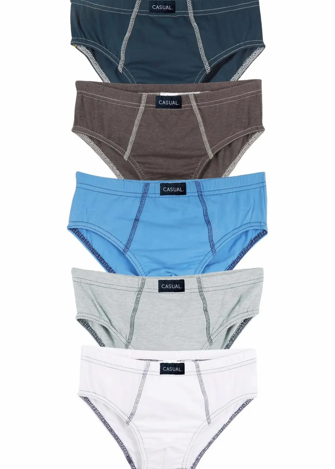 Slip mit weicher Bio-Baumwolle (5er Pack)|bonprix Sale