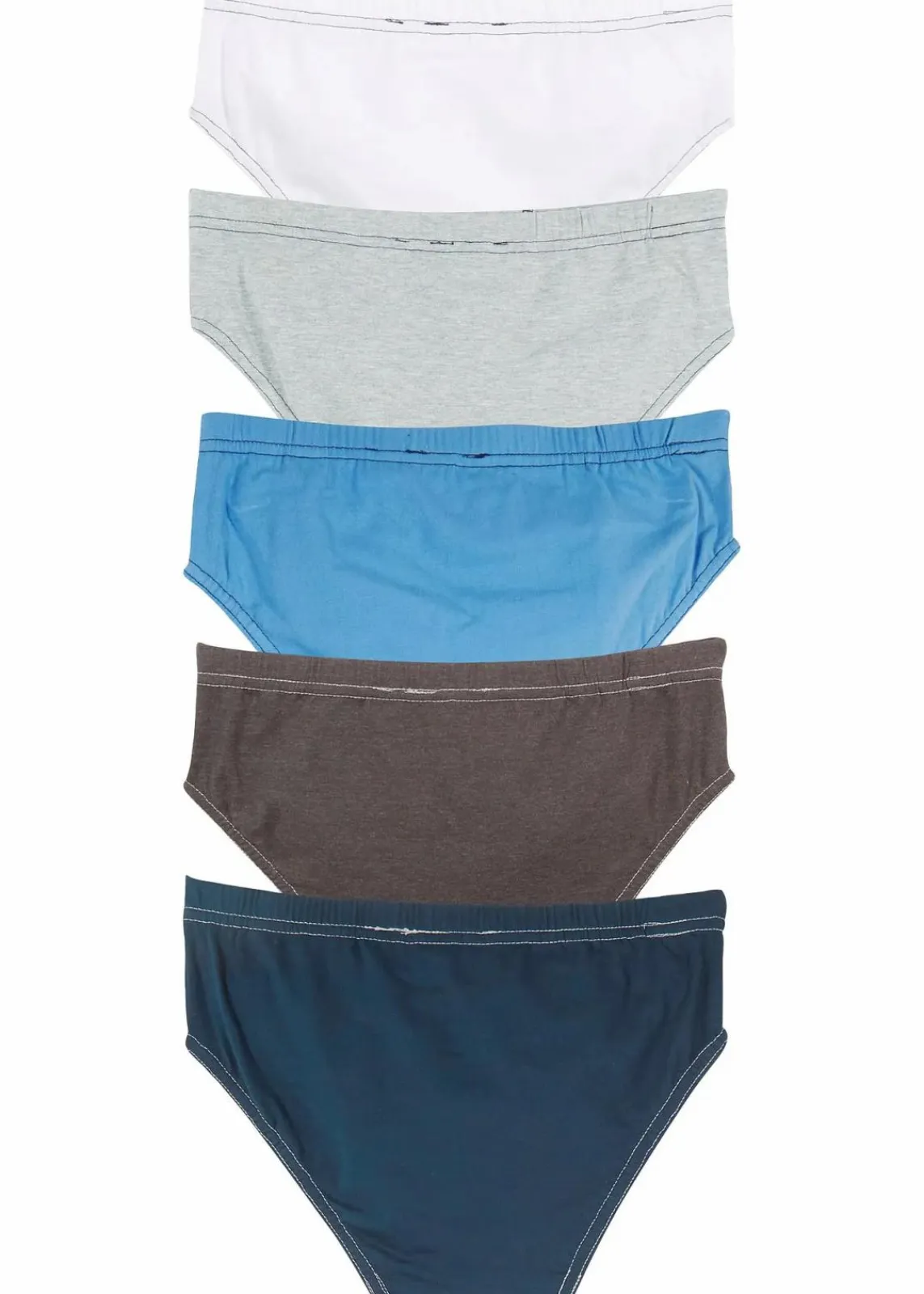 Slip mit weicher Bio-Baumwolle (5er Pack)|bonprix Sale