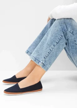 Slipper aus Baumwoll-Canvas|bonprix