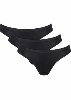 Sloggi Wäsche·Baumwollunterwäsche|Wäsche·Höschen|GO Daily Cotton Mini Slips (3er Pack) 3x schwarz