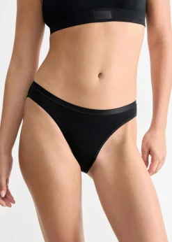 Sloggi Wäsche·Baumwollunterwäsche|Wäsche·Höschen|GO Daily Cotton Mini Slips (3er Pack) 3x schwarz