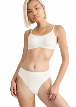 Sloggi Wäsche·Baumwollunterwäsche|Wäsche·Höschen|GO Daily Cotton Tai Slip (3er Pack) 3x weiß