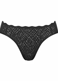 Sloggi Wäsche·Höschen|Nachhaltigere Materialien|ZERO Feel Bliss High leg schwarz