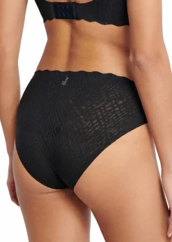 Sloggi Wäsche·Höschen|Nachhaltigere Materialien|ZERO Feel Bliss High leg schwarz