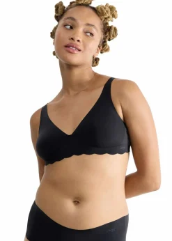 Sloggi Wäsche·Bhs|Sloggi|ZERO Microfibre 2.0 Soft Bra (2er Pack) 2x schwarz