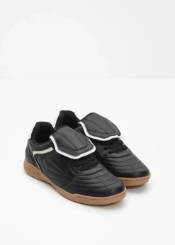 bonprix Sneaker|Sneaker schwarz/wollweiß