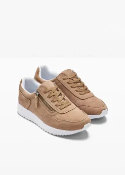 Sneaker aus Veloursleder|bonprix Online