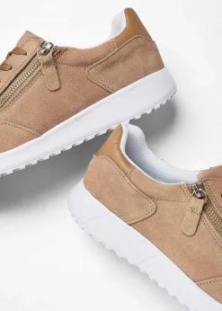 Sneaker aus Veloursleder|bonprix Online