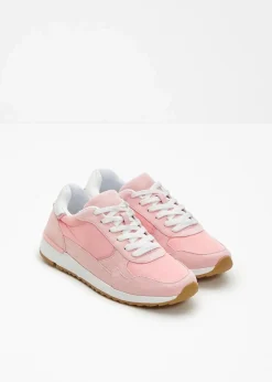 bonprix Sneaker|Sneaker im Retrolook softrosa
