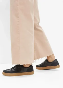 bonprix Sneaker|Sport- & Trekkingschuhe|Sneaker im Retrolook schwarz