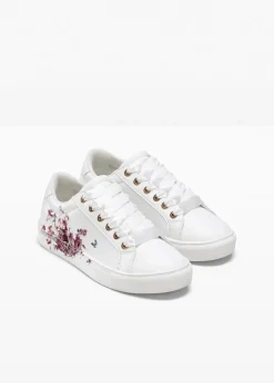 Sneaker mit floralem Druck|bonprix New