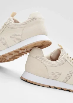 Sneaker mit Mesh-Einsatz|bonprix Hot