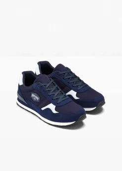 bonprix Jungen·Sneaker|Sneaker|Sneaker mit Mesh-Einsatz blau