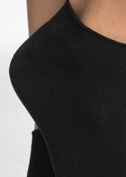 bonprix Mehrfachpacks|Jungen·Strümpfe|Sneakersocken mit Bio-Baumwolle (8er Pack) schwarz/weiß