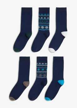 Socken mit Bio-Baumwolle (6er Pack)|bonprix Best
