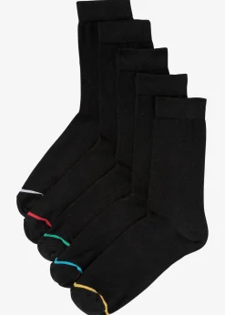 Socken mit Bio-Baumwolle (5er Pack)|bonprix Online