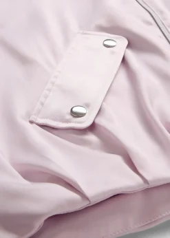 bonprix Bekleidung·Hosen|Jacken & Mäntel|Softblouson aus glänzendem Viskose-Mix puderflieder