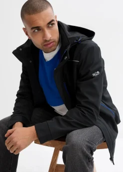 Softshelljacke in Blousonform mit Kapuze|bonprix Discount