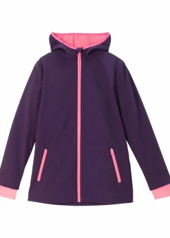 Softshelljacke mit Kapuze, wasserabweisend|bonprix Discount