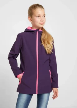 Softshelljacke mit Kapuze, wasserabweisend|bonprix Discount