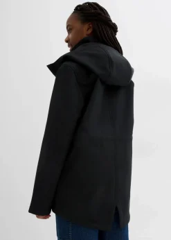 Softshell-Parka mit abnehmbarer Kapuze, wasserabweisend|bonprix Online