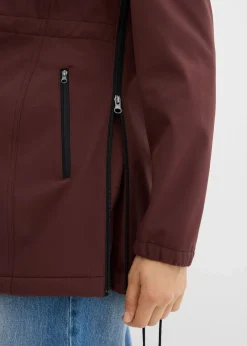 bonprix Bekleidung·Blazer|Umstandsmode|Softshell-Tragejacke / Umstandsjacke, weitenregulierbar terrabraun