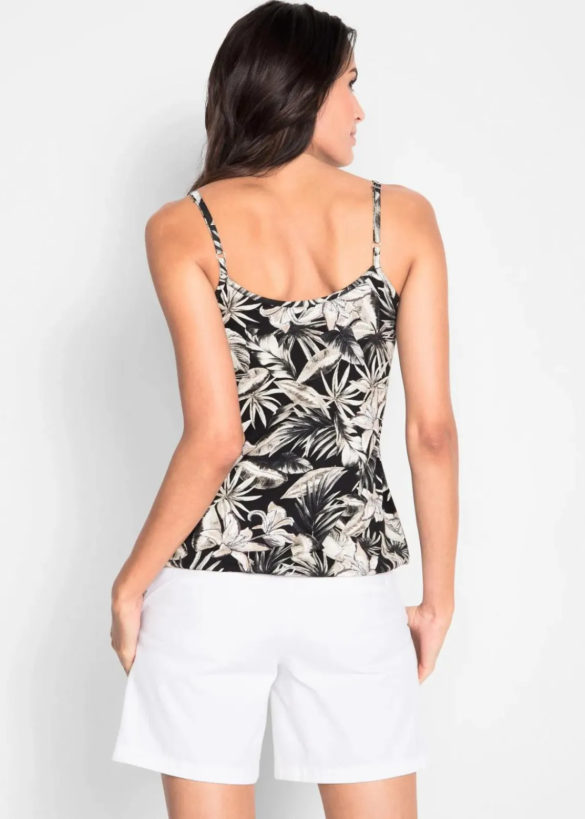 Spaghettiträger-Top aus softem Viskose-Mix|bonprix Best